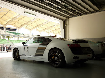 Audi R8 in Sepang