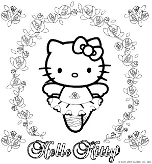  Kitty Coloring Sheets on Hello Kitty Coloring Pages  Hello Kitty Printable Coloring Pages