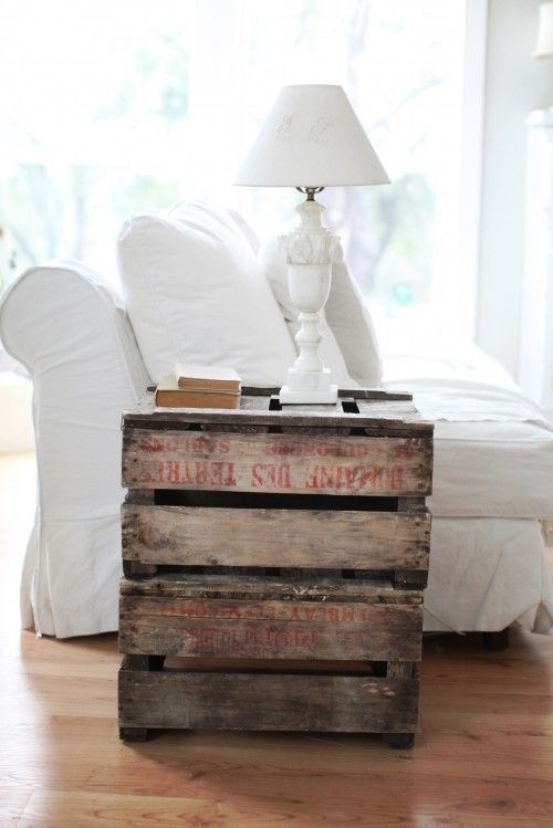 Multi Pallet Nightstand Purpose Used Wood | Pallet Furniture Ideas