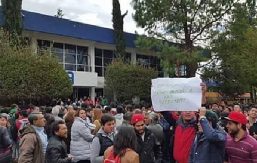 Estudiantes, protesta