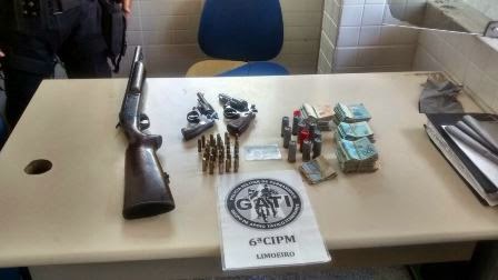 GATI prende homem por posse ilegal de armas em Limoeiro
