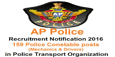 AP PCs Mechanics & Drivers Recruitment 2016