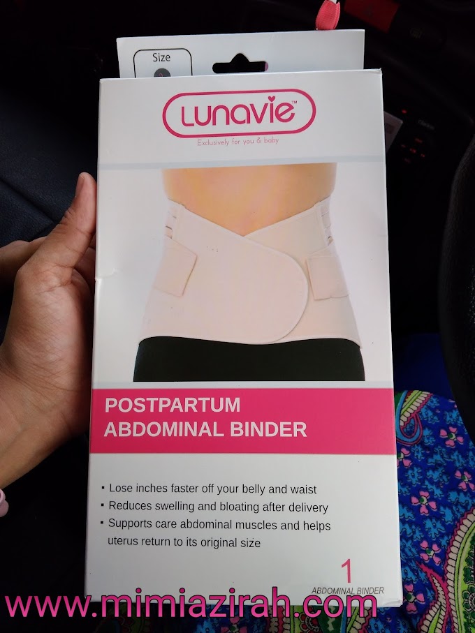 Kembali Ramping dengan Lunavie Postpartum Abdominal Binder