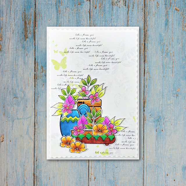 Making a splash with Shady Designs: Dive into the Make a Start Card Kit by Lou Sims