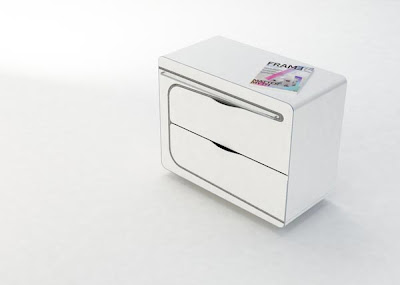 Interesting & Multifunctional Bedside Cabinet and Table by  Maria Cichy