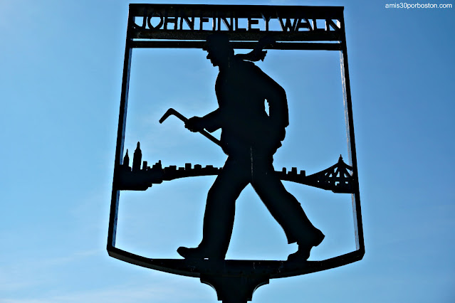 John Finley Walk en el Carl Schurz Park, Nueva York