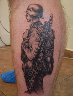 soldier tattoo soldier. Tattooed by Lavrik at the Tattoo 3000, Moscow