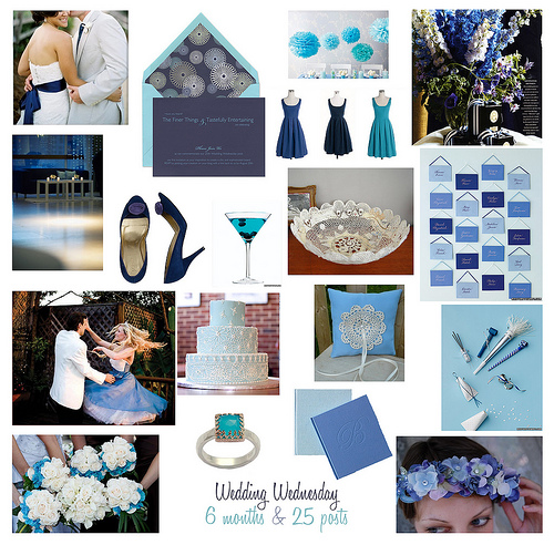 Wedding Wednesdays A Royal Blue Wedding