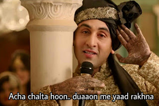 RANBIR KAPOOR ACHHA CHALTA HOON DUAON ME YAAD RAKHNA