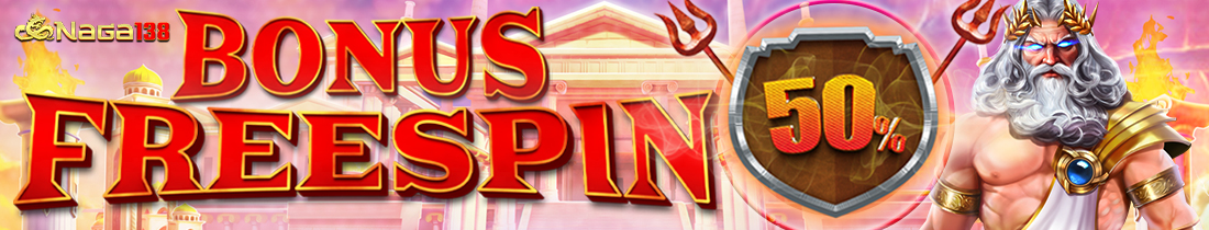 BONUS FREESPIN PRAGMATIC PLAY 50%