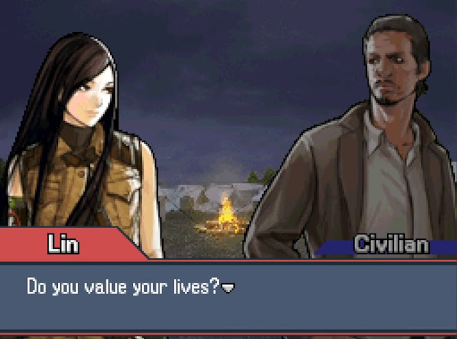 Advance Wars Days of Ruin Lin civilian do you value your lives? Hope Rising