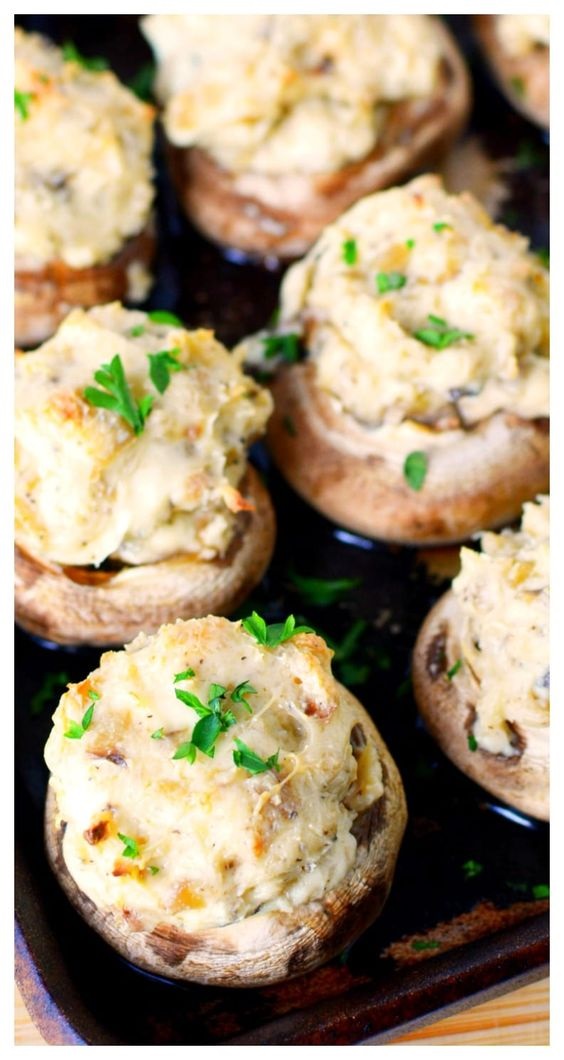 Stuffed Mushrooms with Cream Cheese