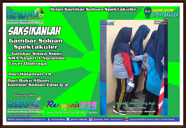 Iklan Gambar Soloan Spektakuler - Gambar Siswa-Siswi SMA Negeri 1 Ngrambe Cover Olahraga 14-6.2