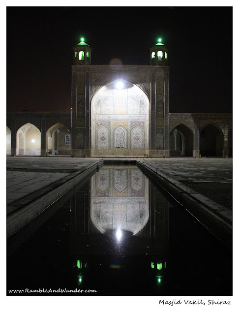 Iran: Vakil Mosque, Shiraz - Ramble and Wander