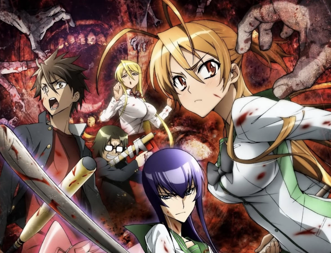 Reseña Anime: High school of the dead