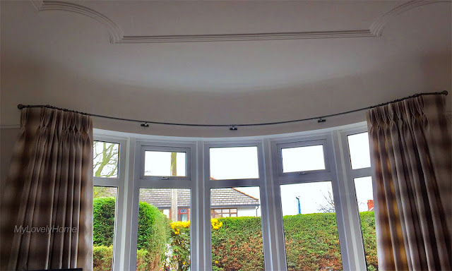 Curved Bay Window Curtains