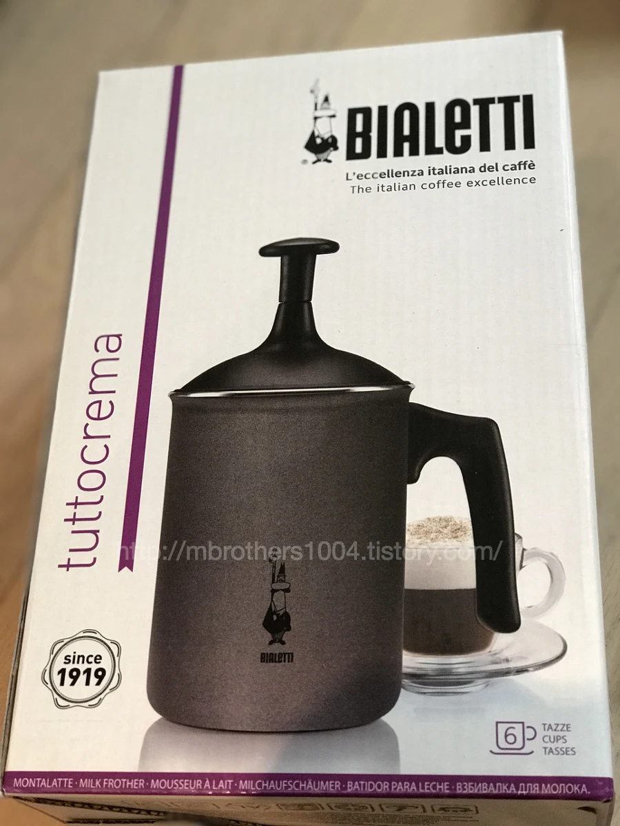 비알레띠 뚜또 크레마 우유거품기 6잔용, BIALETTI tuttocrema 6cups, 카페모카 만드는법 , cafe mocha