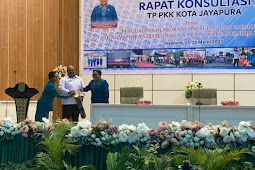 TP-PKK Kota Jayapura Gelar Rapat Konsultasi Tahun 2023