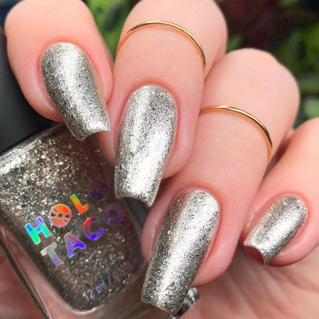 Frosted Metallics Nails