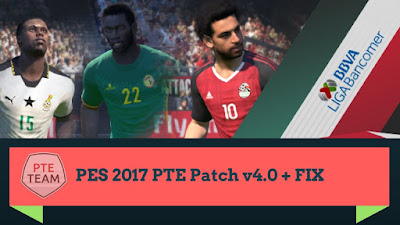 PES 2017 PTE Patch 2017 4.0 AIO