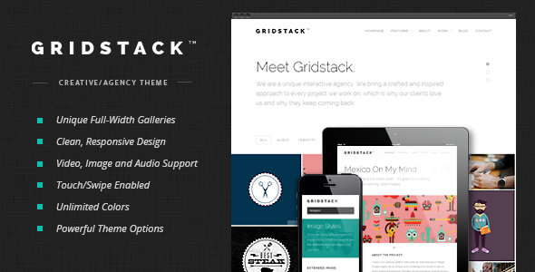 Creative WordPress Themes that was released in August 2013