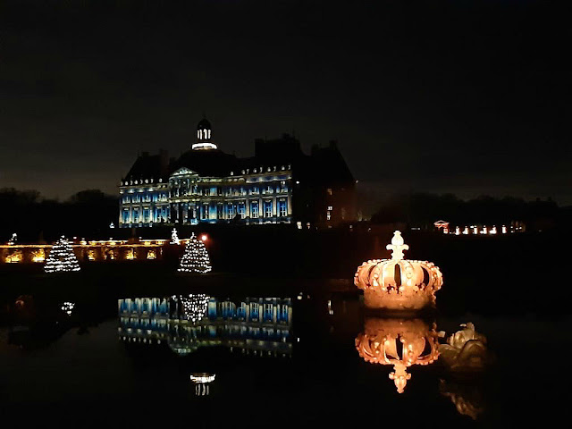 Château Vaux le Vicomte Maincy Seine et Marne monument historique Nicolas Fouquet Noël