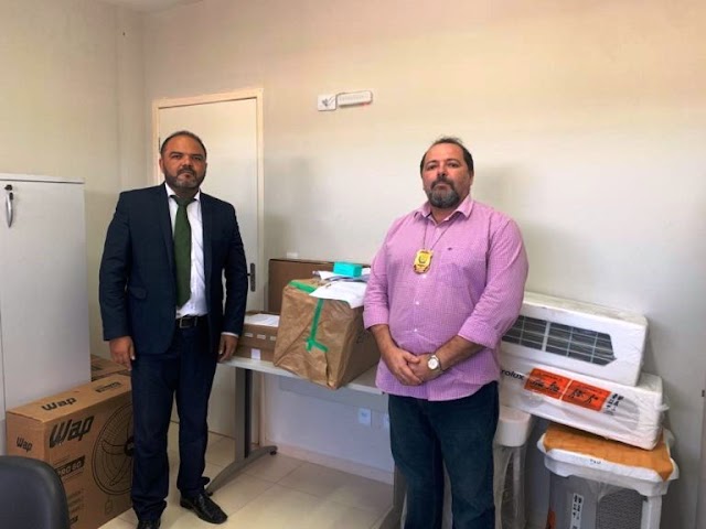 MP-PI realiza doação de equipamentos para delegacias de Parnaíba