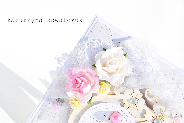 Kartka Ślubna, scrapbooking