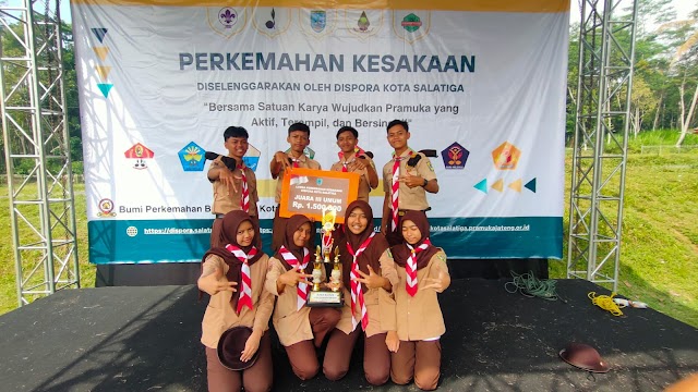 Pramuka Kama Jaya Kama Ratih SMA Negeri 3 Salatiga Berhasil Raih Juara