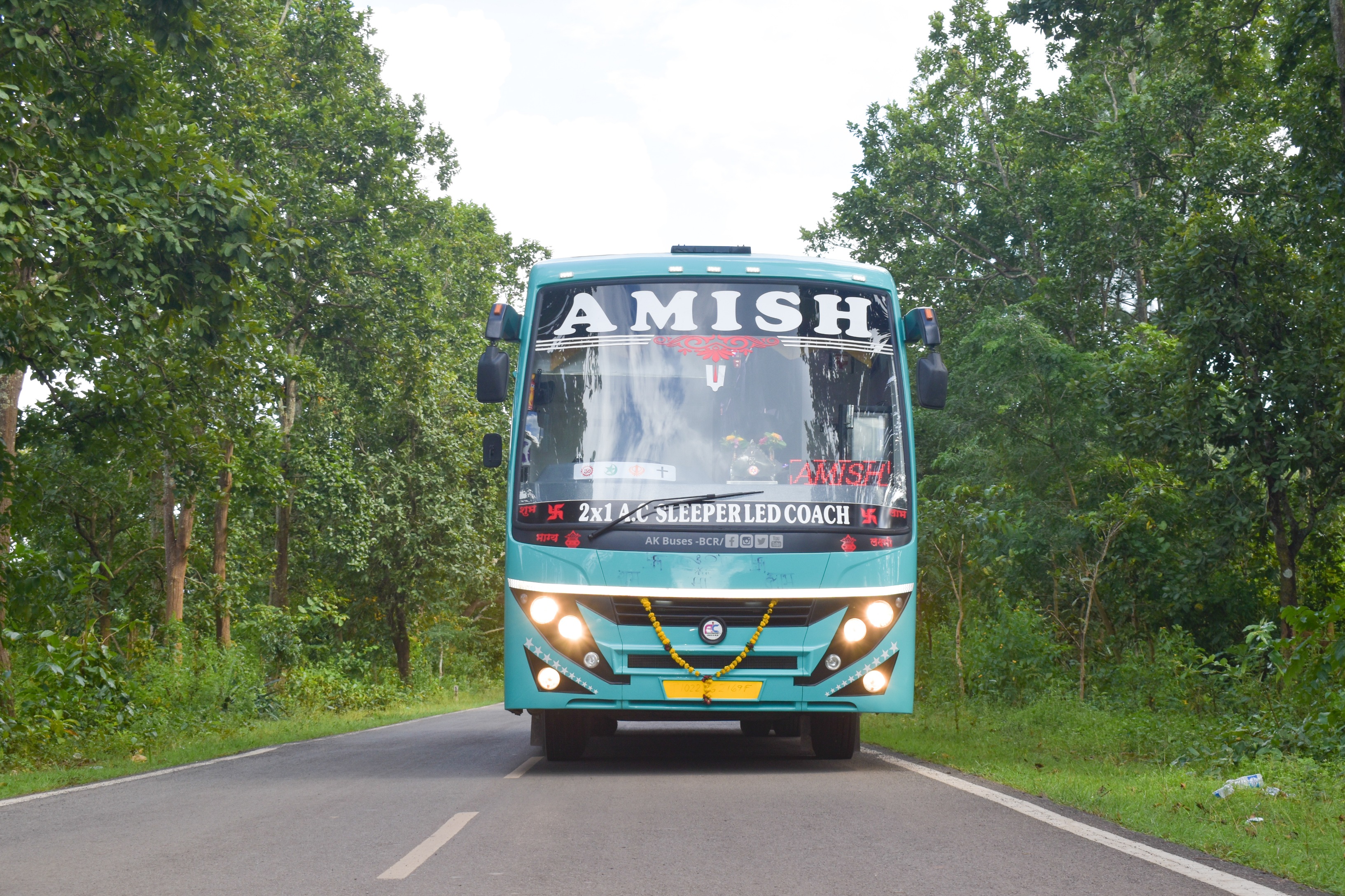 Amish Travels New AC Sleeper Bus