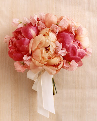 reminded me of how much I love peonies in bouquets and centerpieces