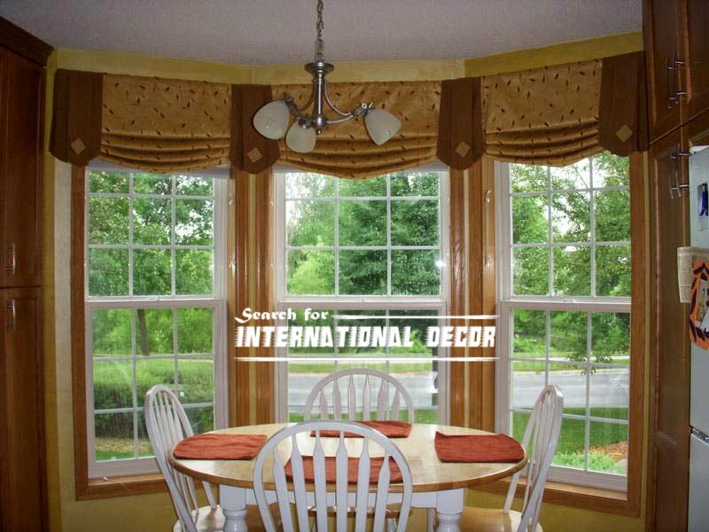 Design kitchen with bay window, basic tips | International decor