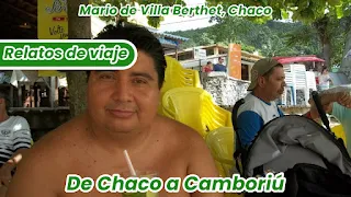 Mario disfrutando de un trago en un bar de playa de Brasil