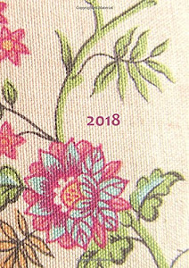 dicker Tagebuch Kalender 2018 - Blumen: DIN A4 - 1 Tag pro Seite
