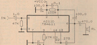 monolithic amplifier with tba