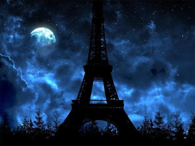 Paris Night Monuments Wallpaper