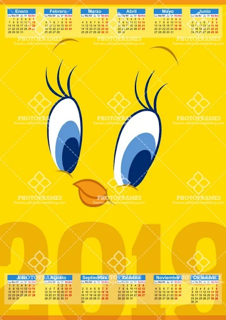 calendario de Piolin