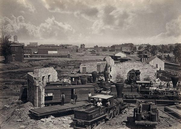 The Last Days of the Civil War in Atlanta: Atlanta shortly after the end of the American Civil War, 1866