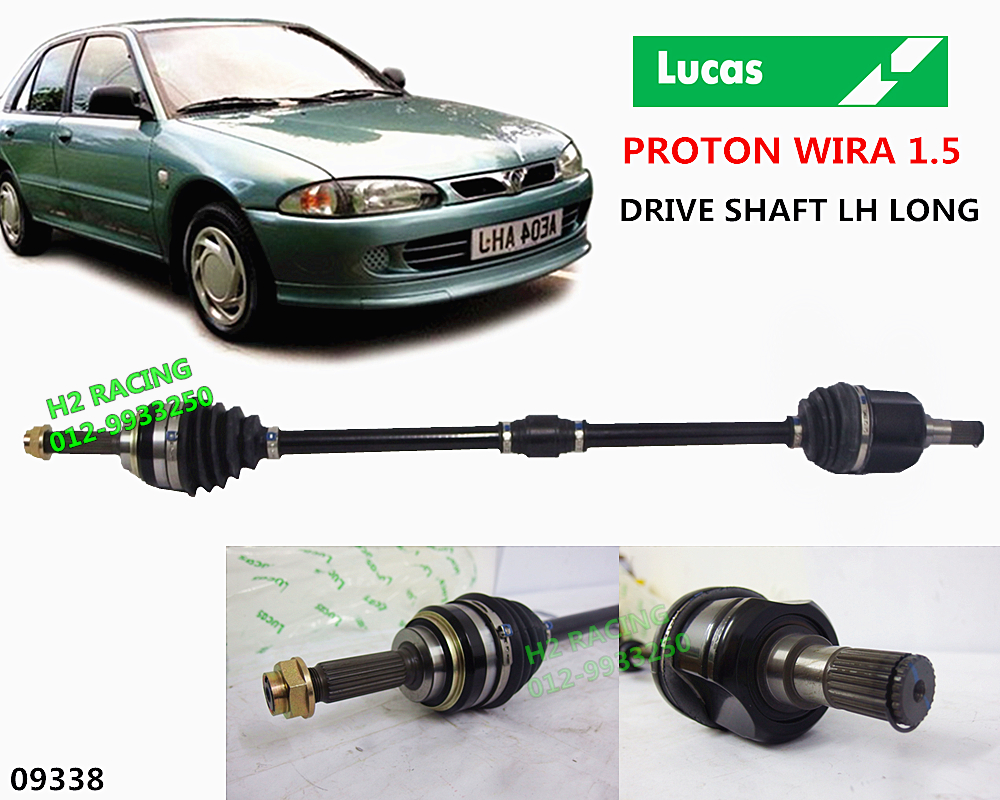 Car Accessories: LUCAS PROTON WIRA 1.5 DRIVE SHAFT LH LONG