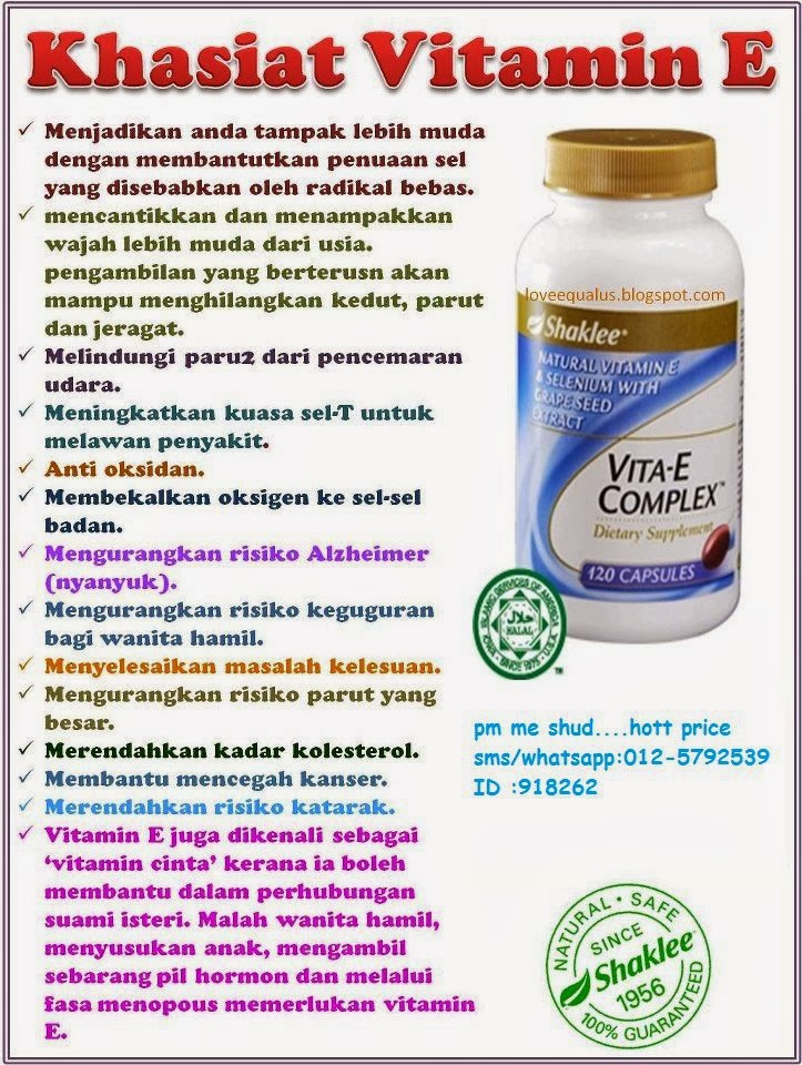 Sihat & Bahagia Dengan SHAKLEE..In Shaa Allah..: SHAKLEE ...