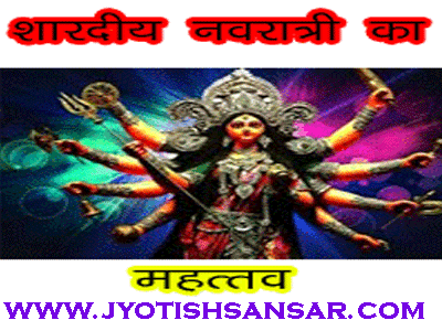 Shardiya Navratri Aur Jyotish