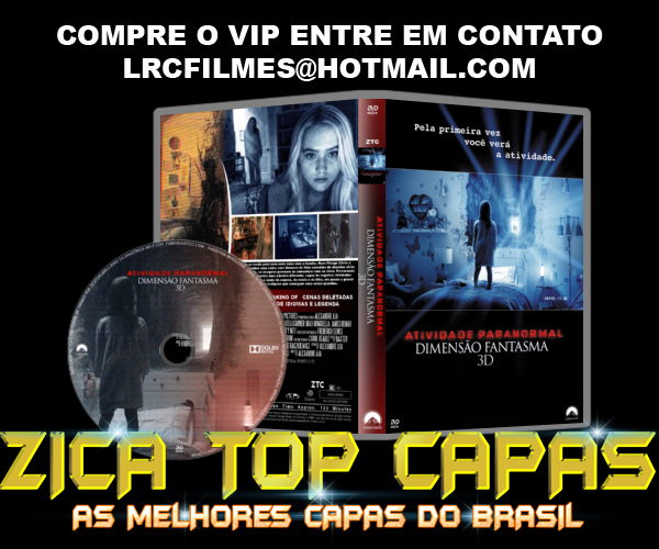 CAPA DO DVD - ATIVIDADE PARANORMAL - DIMENSÃO FANTASMA - LABEL - 2015