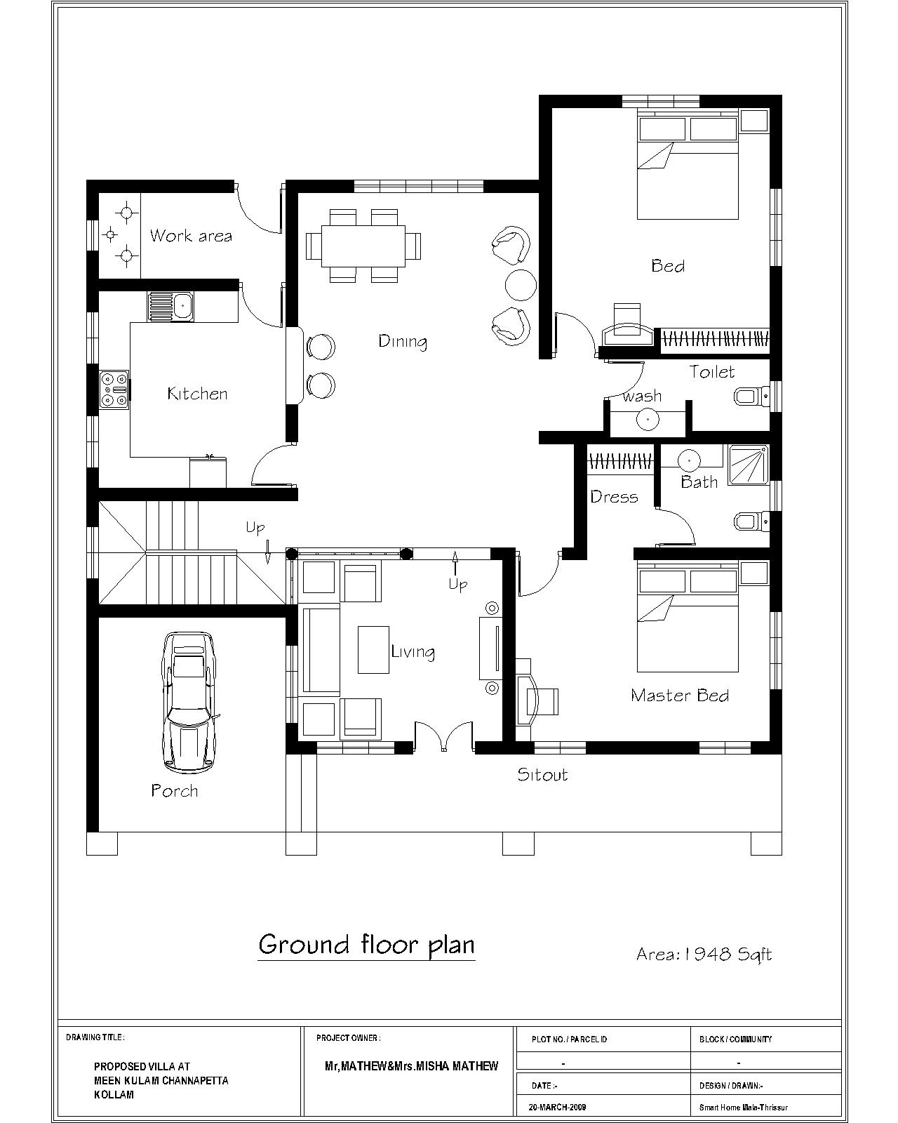 Simple 3Bedroom Zimbabwe House  Plans  Modern House 