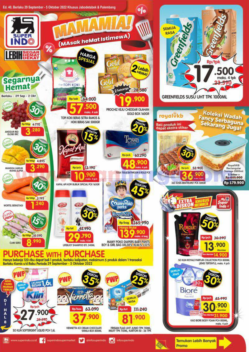 Katalog Promo Superindo 29 September - 5 Oktober 2022