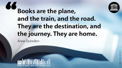 Quote: Books are the plane, and the train, and the road. They are the destination and the journey. They are home. by Anna Quindlan