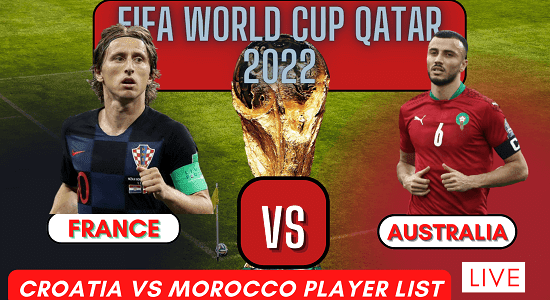 Croatia vs Morocco Player List FIFA World Cup 2022 | Player List, Stats & Facts About Croatia And Morocco