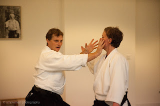 Marc Bachraty Sensei at the innauguration of the Berlin School of Aikido