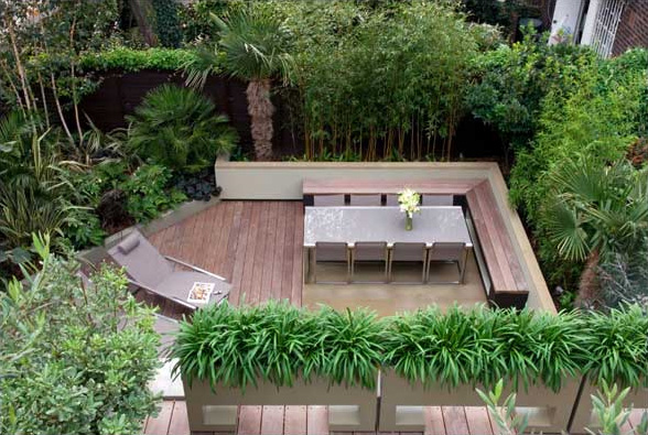 House Designs: Modern Concept Of Garden Design