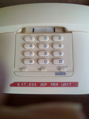 Photo of phone taken in Cathedral Gate Hotel, Canterbury