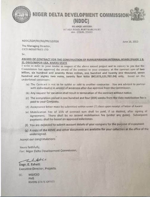 Atrocities of Gov. Nyesom Wike as Education Minister Exposed! (See Document)